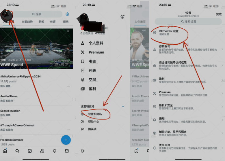 X插件版 10.48.1 之前的Twitter推特插图